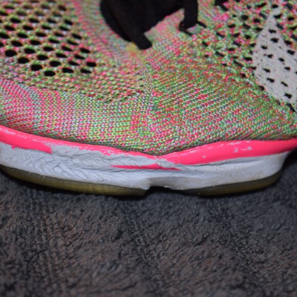 Nike Flyknit Zoom‎ Multi-Color Shoe's - Women's size 8 - Picture 11 of 13